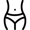 Icono de silueta corporal